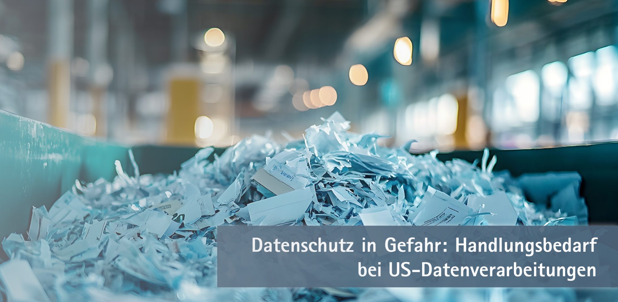 Datenschutz in Gefahr - Beitrag von der SONNTAG IT Solutions
