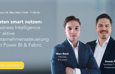 Webinar Daten smart nutzen